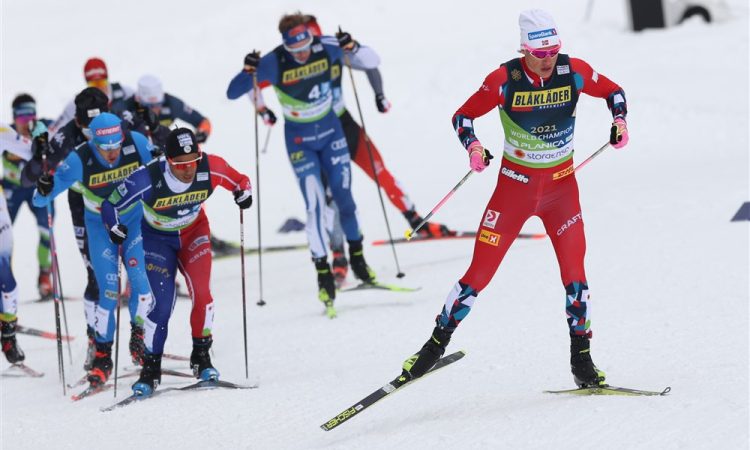 Klaebo z Golbergom do zanesljive zmage, Slovenca 14.