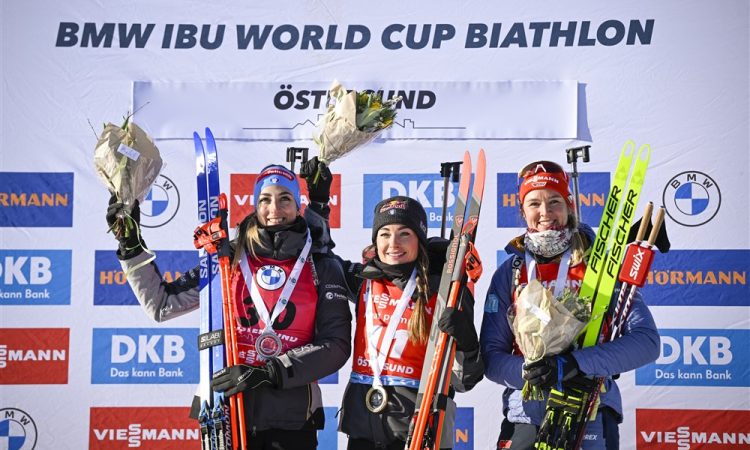 Dorothea Wierer prva v Östersundu, Polona Klemenčič do najboljšega izida za svetovni pokal