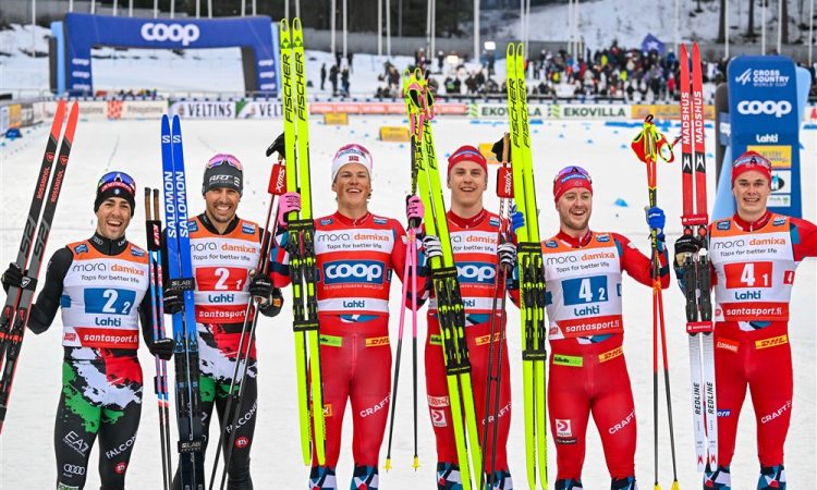 Švedinji in Norvežana najboljši na zadnjem ekipnem sprintu