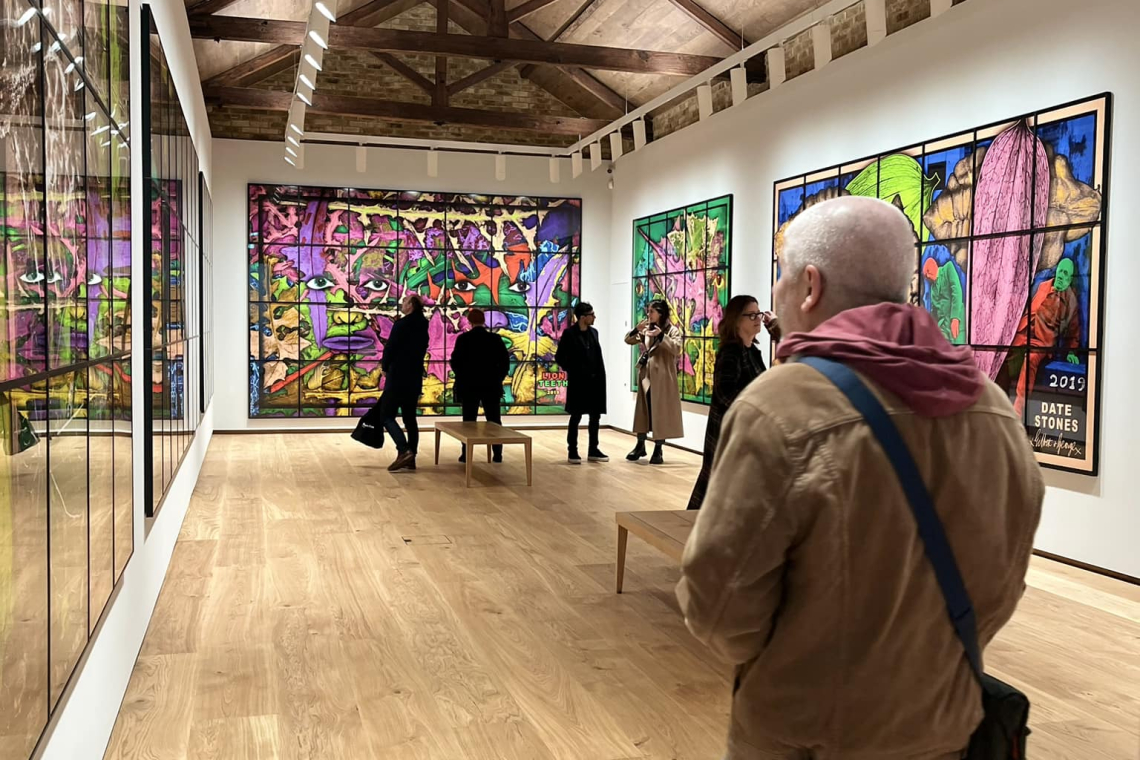 Gilbert & George v Londonu odprla stalen razstavni prostor