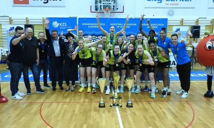 Košarkarice iz Kranja in Celja za prvo mesto v DP