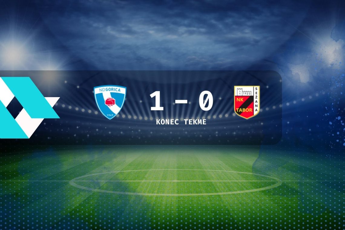 Gorica - CB24 Tabor Sežana 1:0 (1:0)