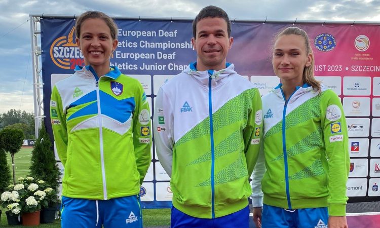 Štiri medalje za gluhe atlete v Szczecinu