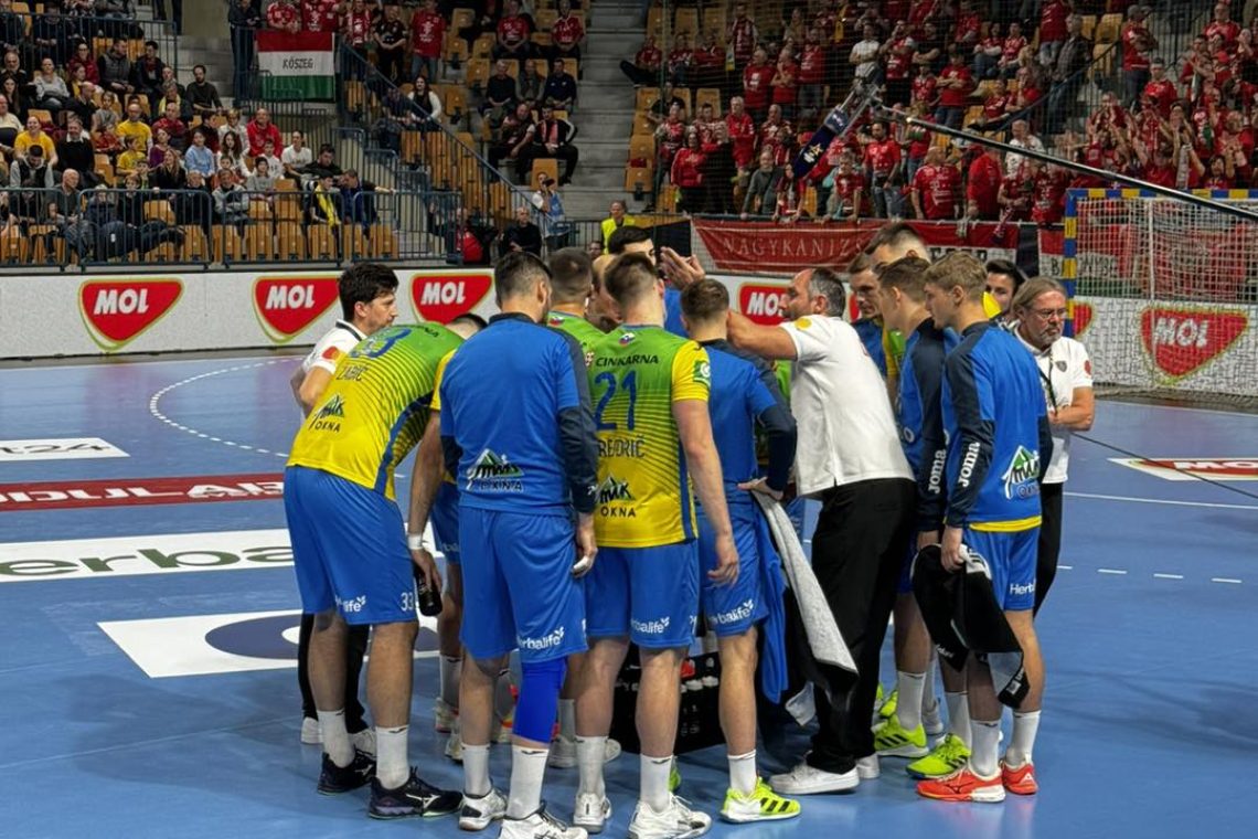 Celjski rokometaši nemočni proti Veszpremu