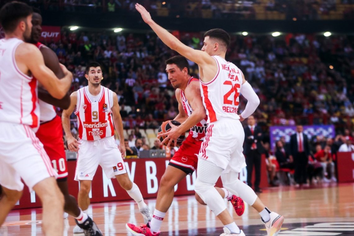 Tobeyju pet točk pri zmagi Crvene zvezde