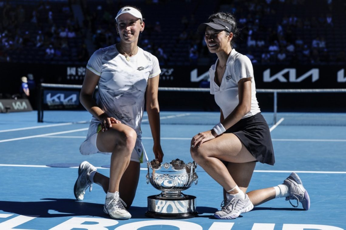 Hsieh slavila še v ženskih dvojicah