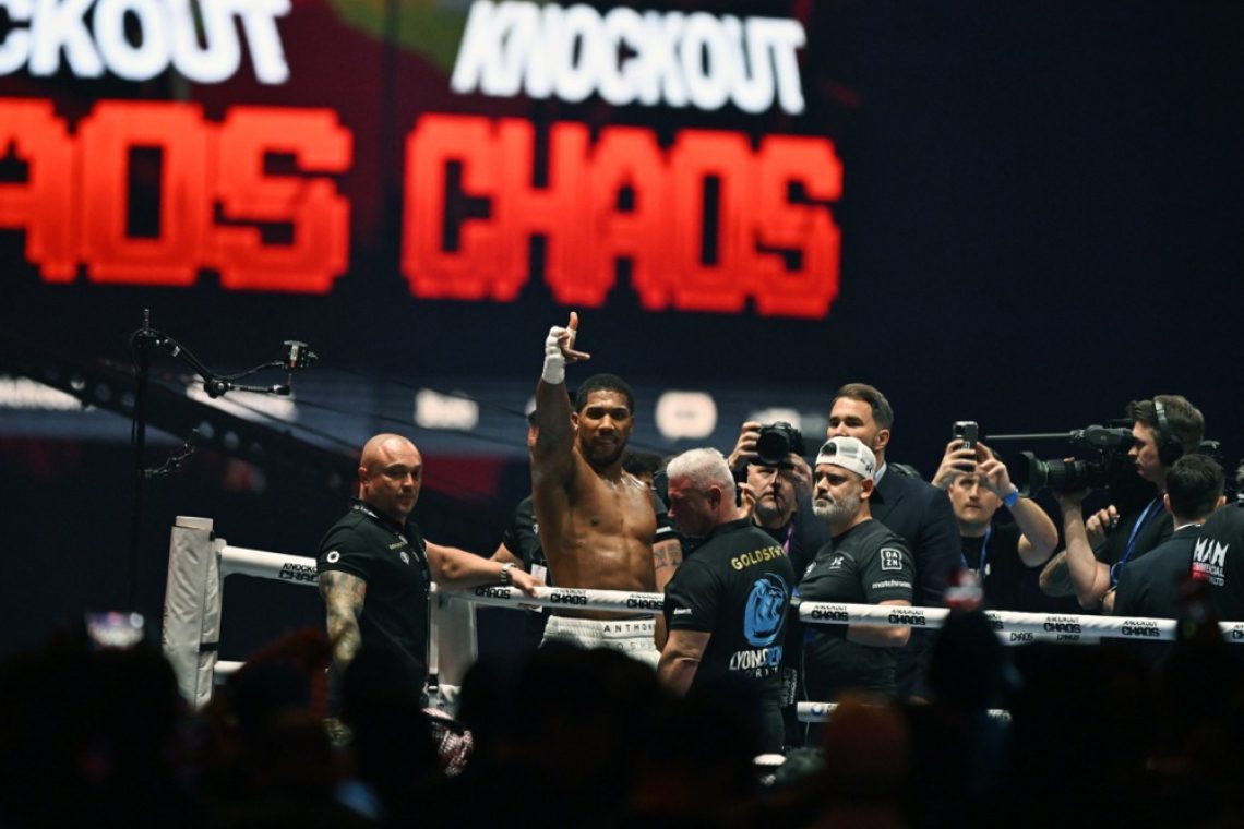 Joshua v drugi rundi nokavtiral Ngannouja