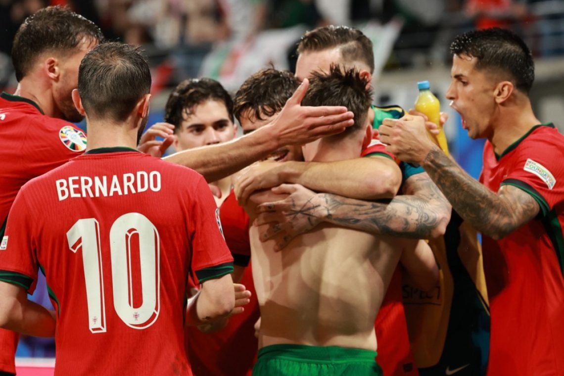 Portugalci s težavo do treh točk s Čehi