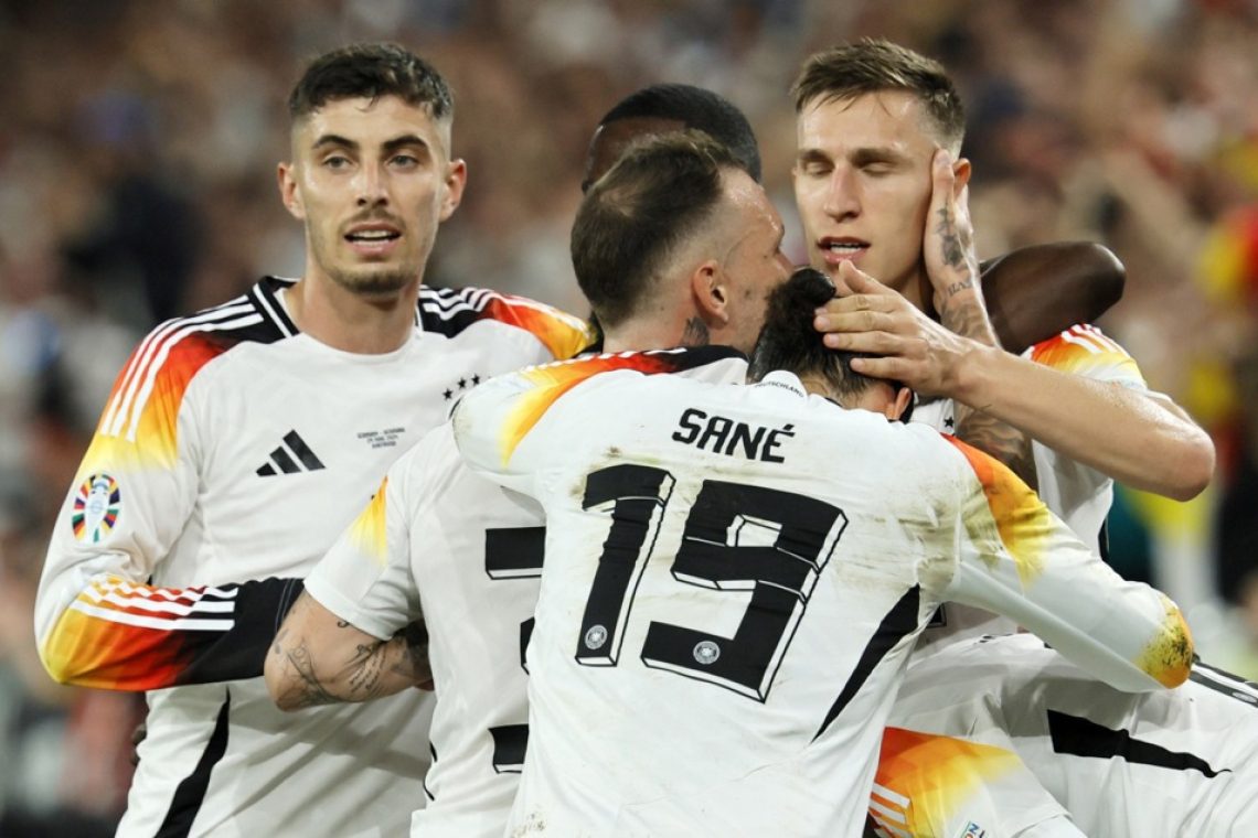 Nemci v nevihtnem Dortmundu v drugem polčasu strli odpor Dancev 