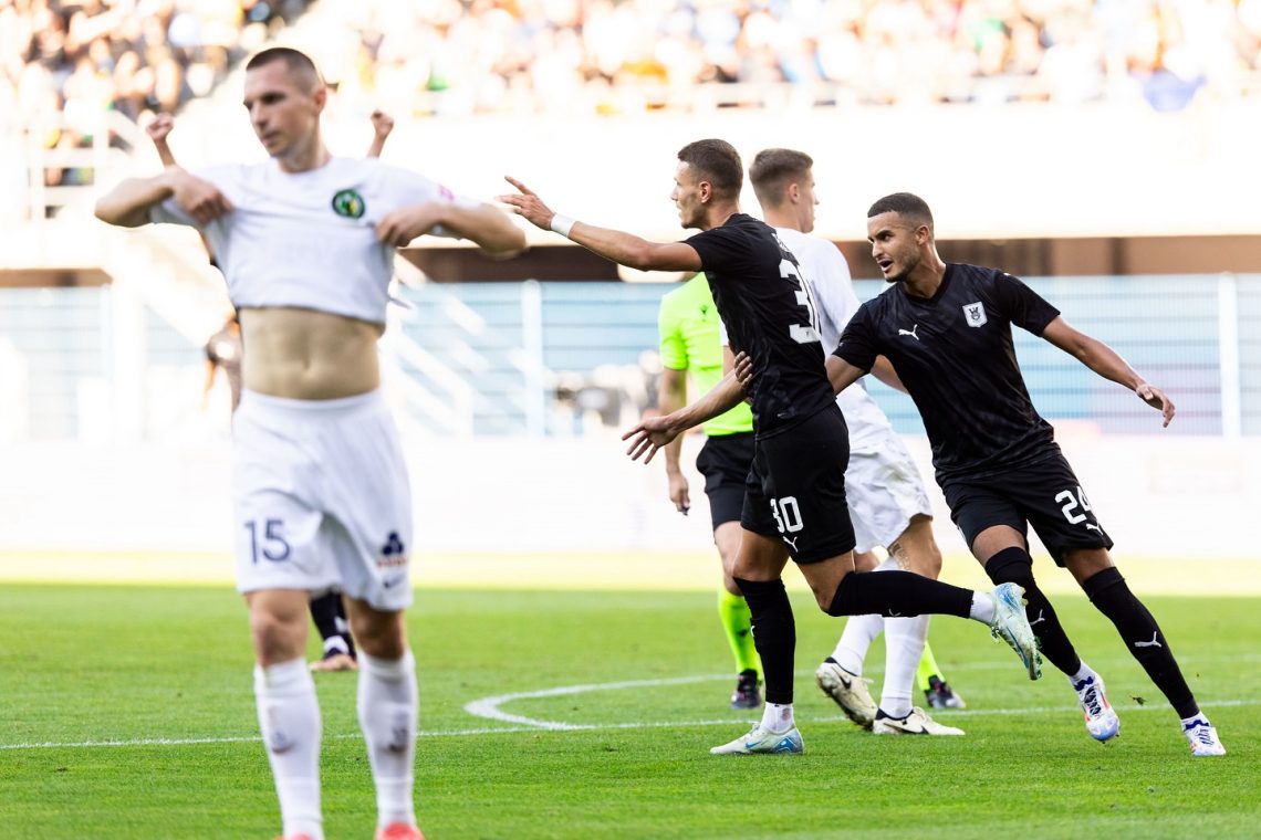 Olimpija po zmagi proti Ukrajincem ostaja v Evropi