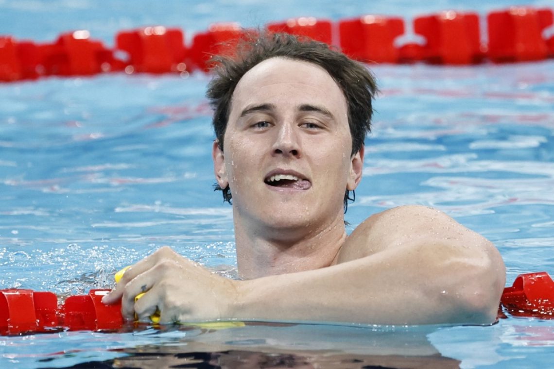 Avstralec McEvoy do zlata na 50 m prosto
