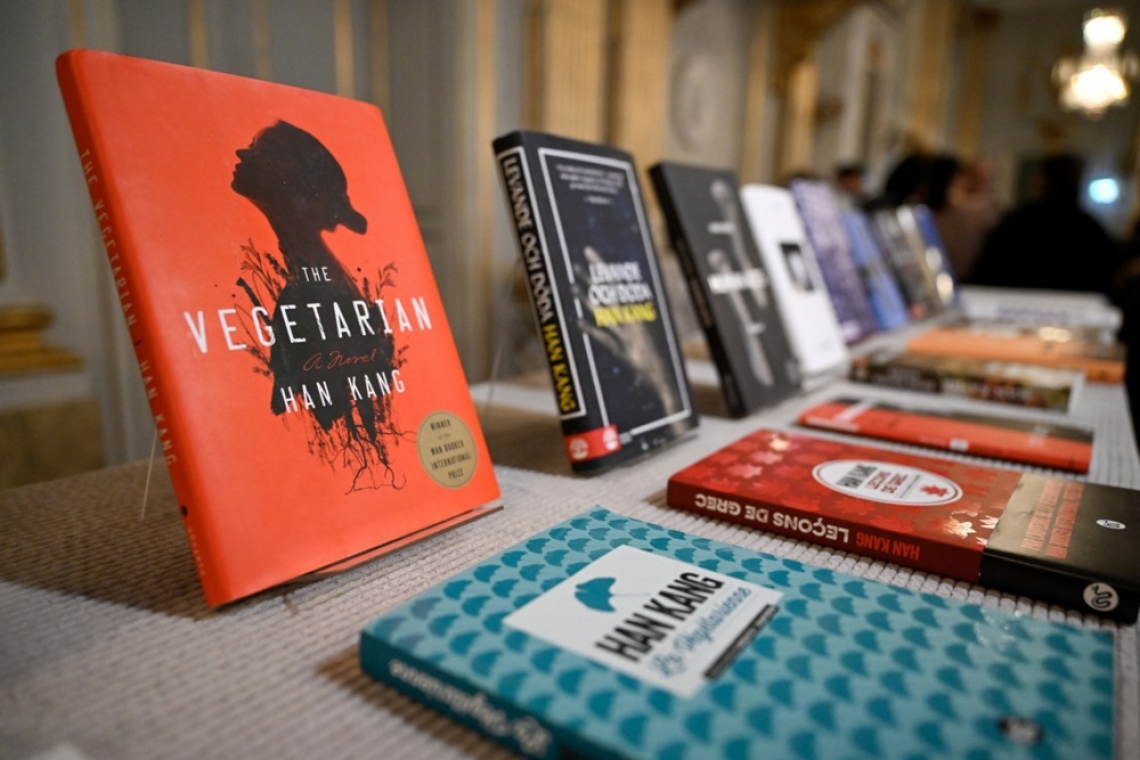 Nobelova nagrada za literaturo južnokorejski pisateljici Han Kang