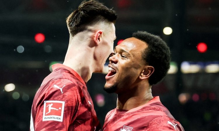 Šeško z golom pomagal Leipzigu do zmage proti Frankfurtu