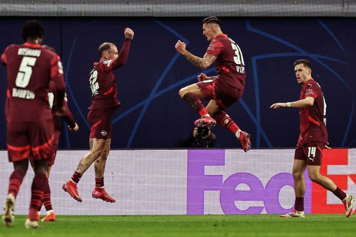 Šeško zadel, Leipzig do prve zmage v ligi prvakov