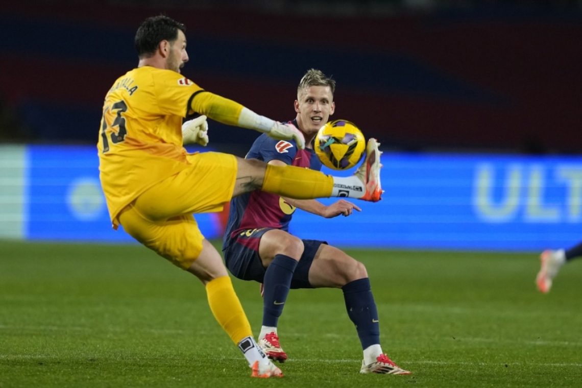 Barcelona spet na vrhu La Lige