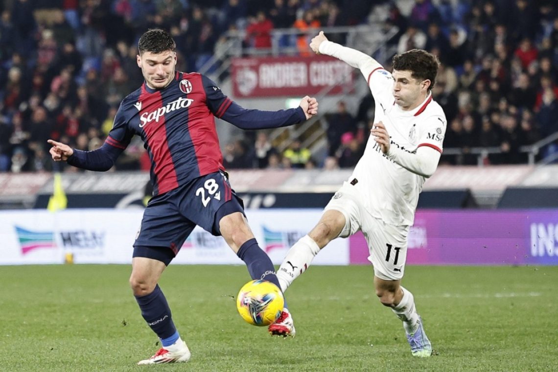 Bologna premagala Milan