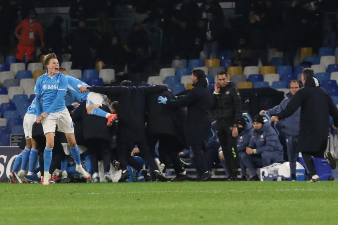 Napoli v izdihljajih do točke proti Interju