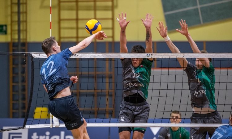 Kamniški odbojkarji brez težav premagali Krko