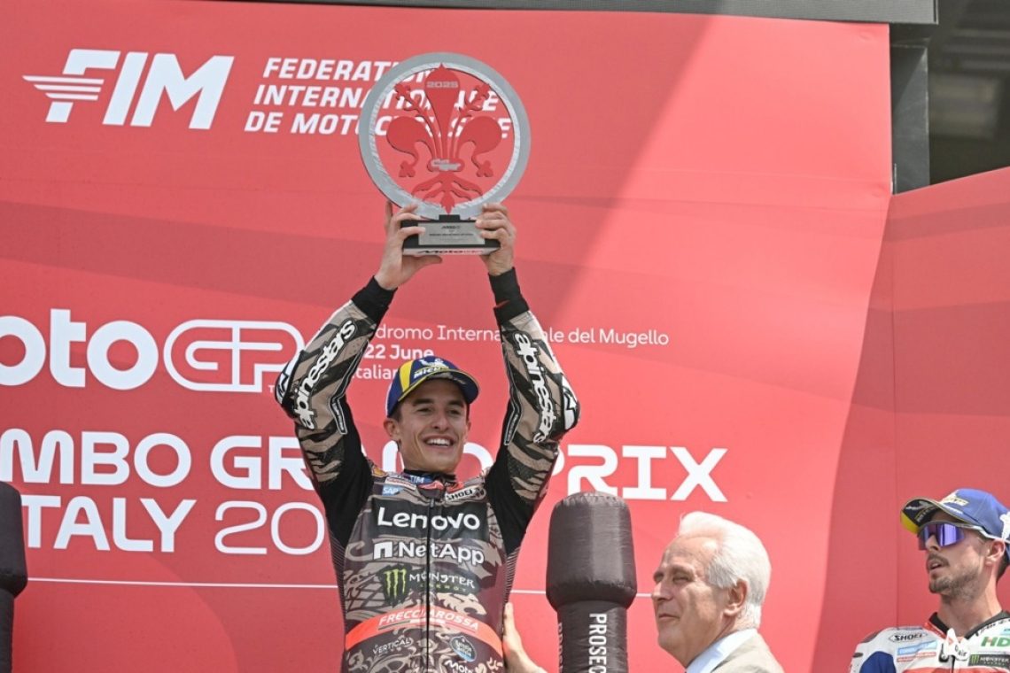 Marc Marquez v Mugellu najboljši tudi na klasični dirki 