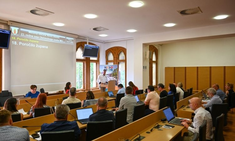 V Novem mestu potrjena soseska Labod in nove cene komunalnih storitev