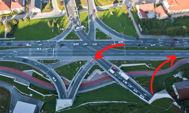 V Šentvidu odprta dva kraka priključka, dva ostajata zaprta