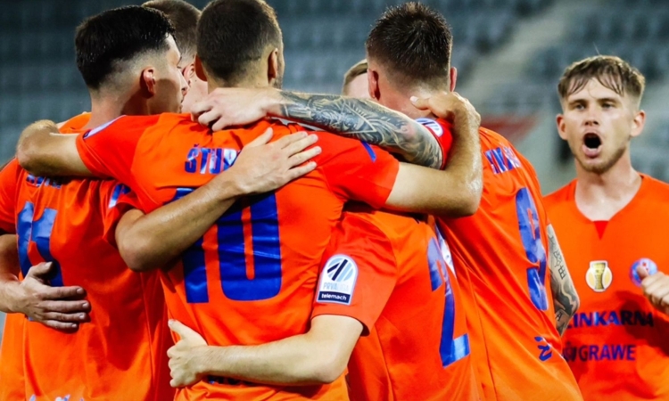 Celjski nogometaši po izvrstni predstavi v Švici na pragu napredovanja