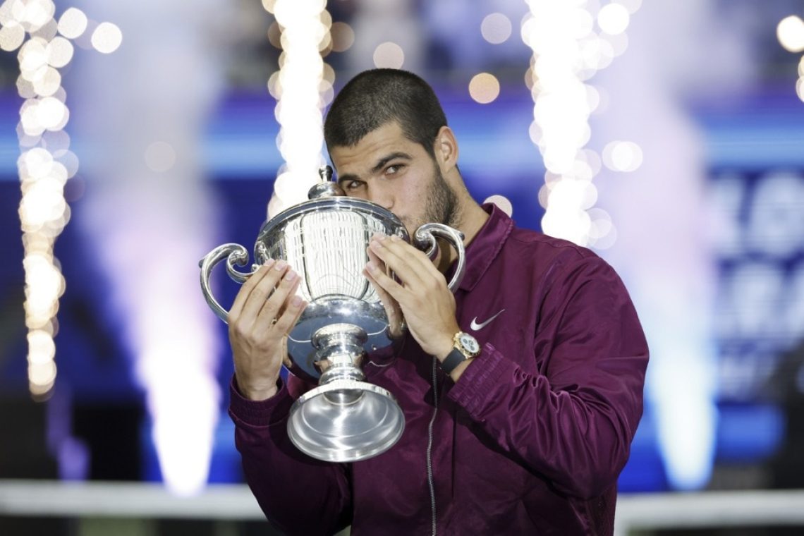 Alcaraz v New Yorku ugnal Sinnerja in znova postal št. 1  
