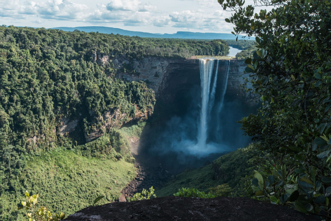 Slap Kaieteur je skriti dragulj Južne Amerike