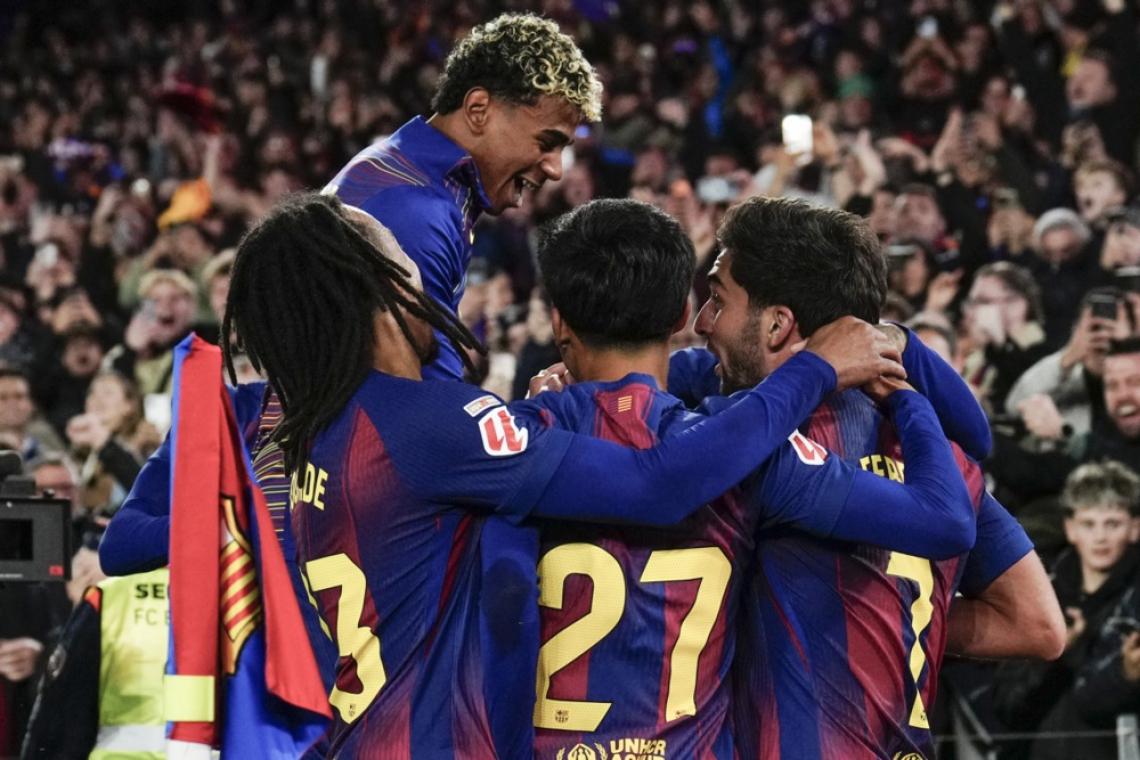 Barcelona po zmagi nad Atleticom ostaja vodilna v španski ligi