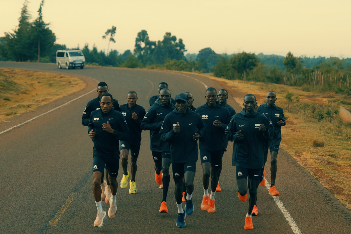 Huawei in Eliud Kipchoge združila moči za prihodnost teka