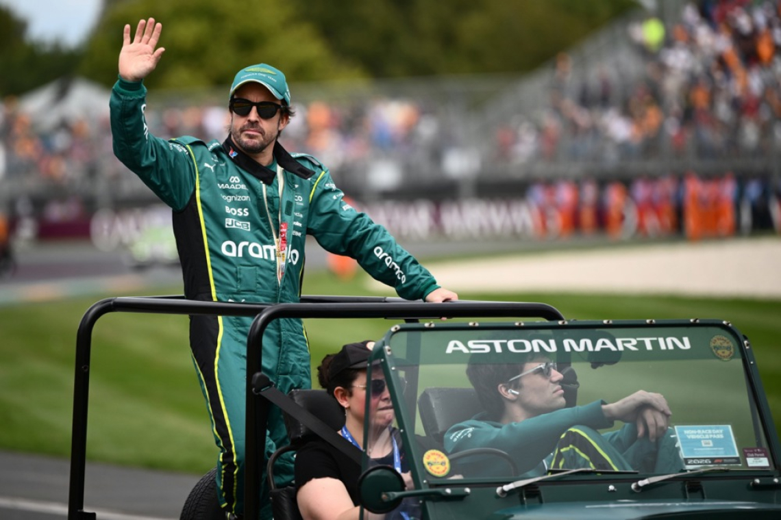 Nekdanji prvak formule 1 Alonso pri 44 letih prvič oče