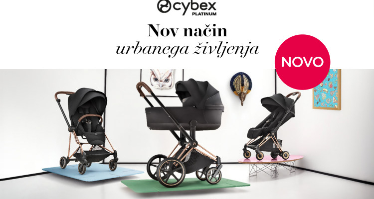 Cybex predstavil novo linijo Platinum za sodobno mobilnost