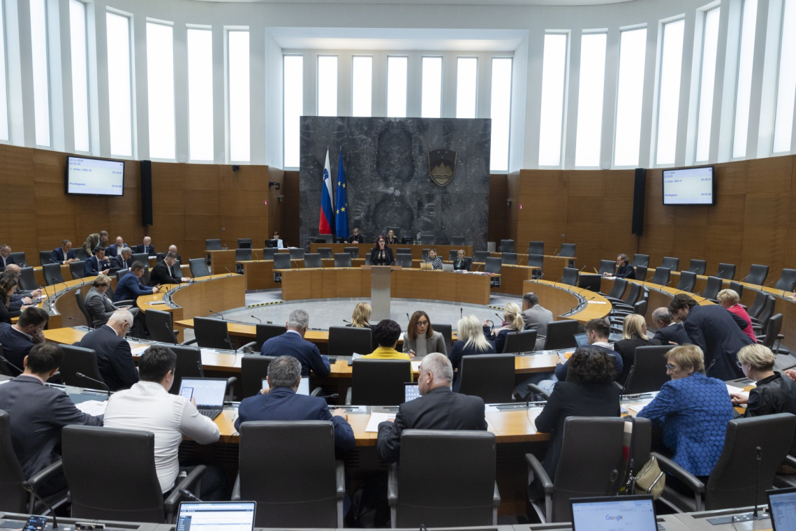 Poslanske skupine prihodnji teden o prvih odborih DZ