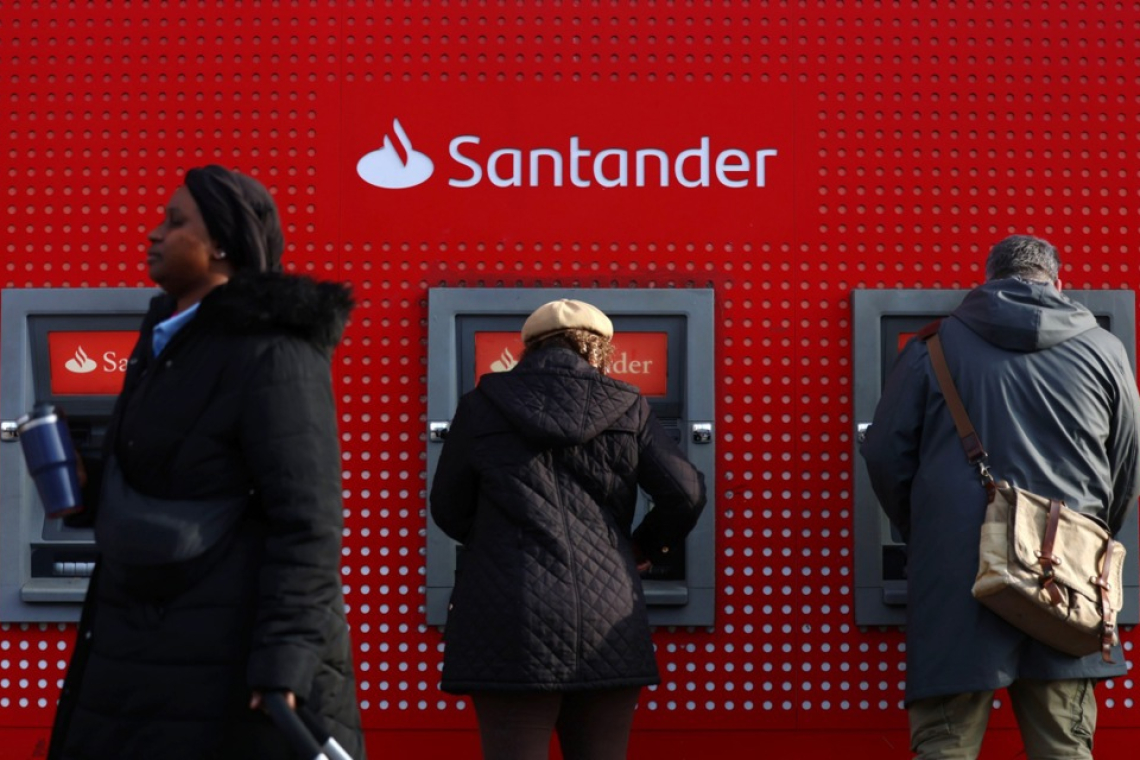 Santander v prvem četrtletju dosegel rekordni dobiček