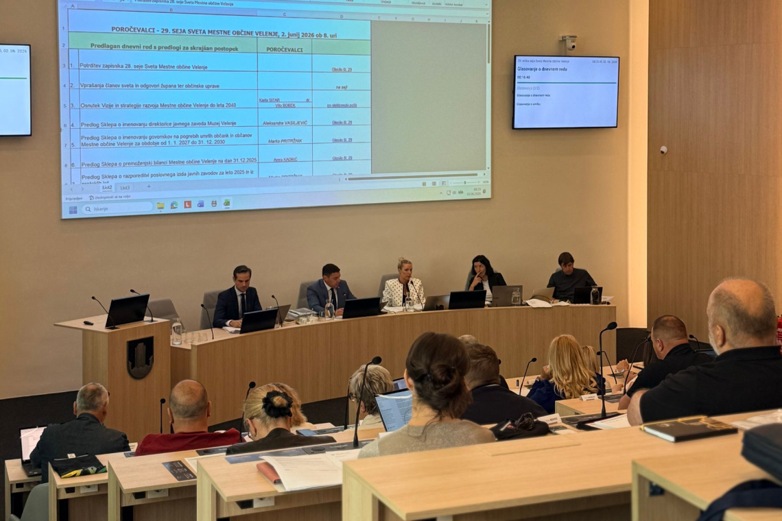 Velenjski svet sprejel razvojne dokumente in ukinil center za terciarno izobraževanje